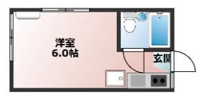 ハイム中井の間取り画像