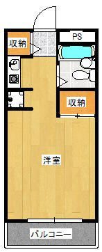 セントラルマンション武蔵野の間取り画像