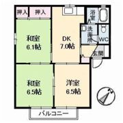 ポルテ野上の間取り画像