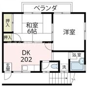 サウスヒル二葉の間取り画像