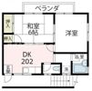 サウスヒル二葉の間取り画像