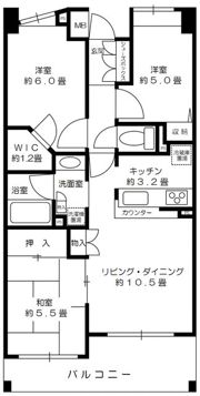 サクセス西高島平の間取り画像