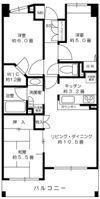 サクセス西高島平の間取り画像