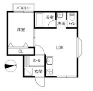 メゾンスカイの間取り画像