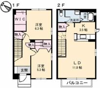シャーメゾン相田 E棟の間取り画像