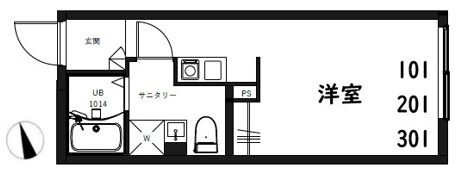 RSC羽田の間取り画像