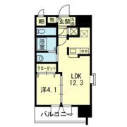 ライズ熊大病院前Ⅱの間取り画像