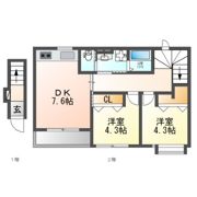 CASA FLORA（カーサ フローラ）の間取り画像