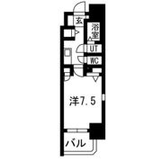 レジデンス靭公園の間取り画像