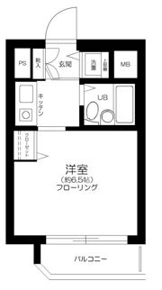 フェニックス幡ヶ谷壱番館の間取り画像