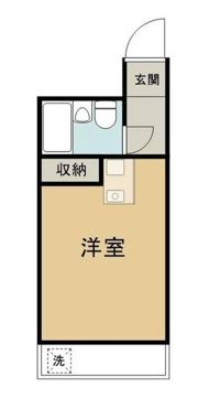 スカイコート西横浜の間取り画像