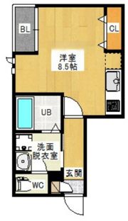 GRANDTIC 東雲本町Ⅱの間取り画像