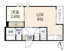 Grandtic Smart Regina (レジーナ)の間取り画像