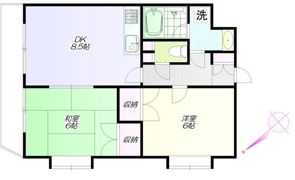 ポートヒルク赤塚の間取り画像