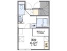 レオパレス観音寺の間取り画像