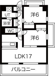 フェリーチャ アイオイの間取り画像