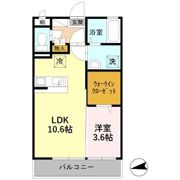 D-Room下奥井の間取り画像