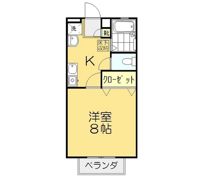 ダンディライオン西市 Aの間取り画像