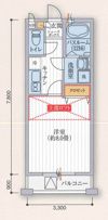 ワコーレヴィアーノ須磨離宮前EXの間取り画像