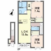 エターナル・グリーンⅠの間取り画像