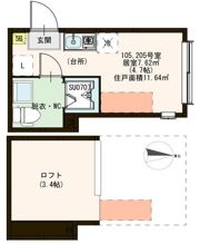 ハーモニーテラス上石神井Ⅳの間取り画像