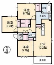 Mクオーレの間取り画像