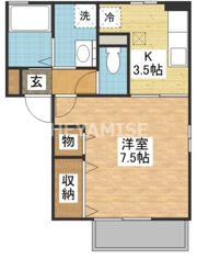 ガーデンハイツⅢの間取り画像