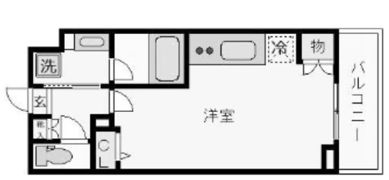 クレヴィスタ押上の間取り画像