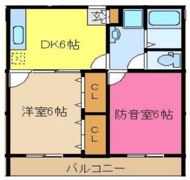 オークビレッヂ国立の間取り画像
