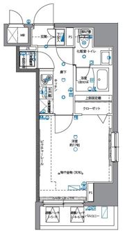 パティーナ月島の間取り画像