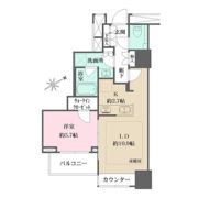 ザ・パークハウス三軒茶屋タワーの間取り画像