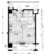 LA.スイート上野の間取り画像