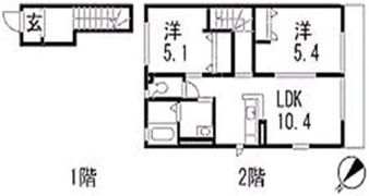 テディハイムの間取り画像
