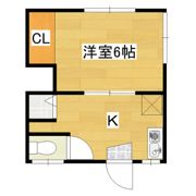 三島コーポIIの間取り画像