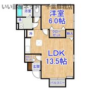 フーヴェル都 Aの間取り画像