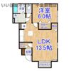 フーヴェル都 Aの間取り画像