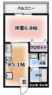 コンフォートの間取り画像