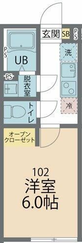 カインドネス西武柳沢Ⅱの間取り画像