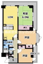 メゾンクリサンテーム（Aタイプ）の間取り画像
