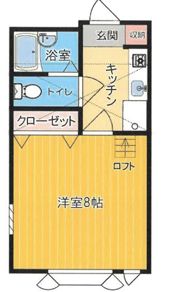 ロッジガーデン木立の間取り画像