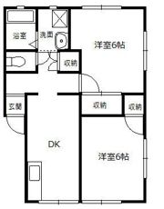 ビラセンダイの間取り画像