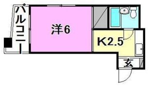 清水ビル(柳井町)の間取り画像