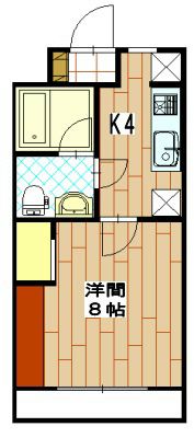 グリーンハイツ楊子Ⅱの間取り画像