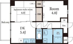 グランパール綱島壱番館の間取り画像