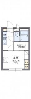 レオパレスドムス常盤台の間取り画像