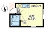 ユナイト花月マジャスタークの間取り画像