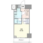 クレヴィスタ横浜関内Ⅱの間取り画像