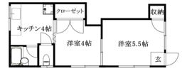 メゾンドフェニックス祝谷の間取り画像