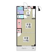 豊島マンションの間取り画像