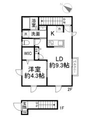 クックハウスの間取り画像